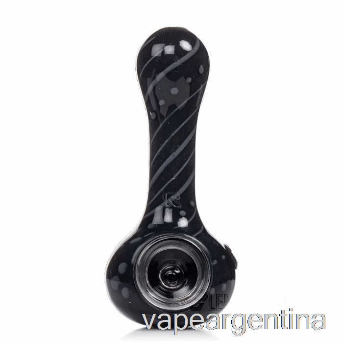 Eyce Oraflex Floral Cuchara De Silicona Negro / Gris Vape Descartable